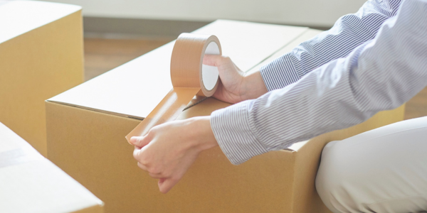 レコード宅配買取の流れ-宅配キットが到着したら、お売りいただくお品を詰めてください