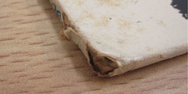 レコードジャケットの状態が悪い